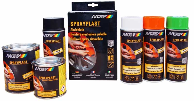 Sprayplast - barva, ki se odlepi