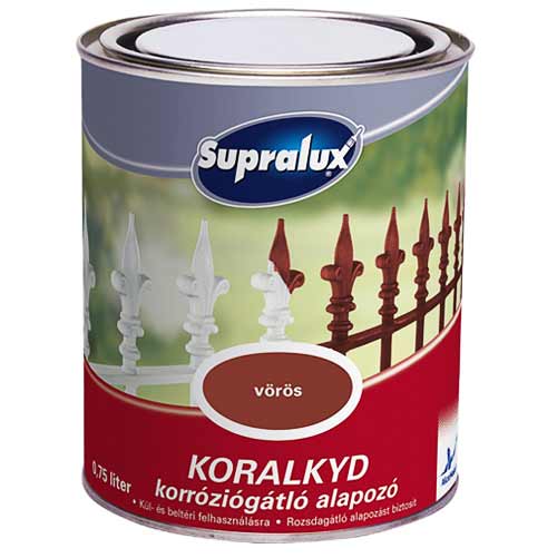 Supralux Koralkyd – antikorozijski temeljni premaz za železo