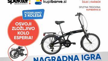 Osvojite zložljivo kolo Esperia!